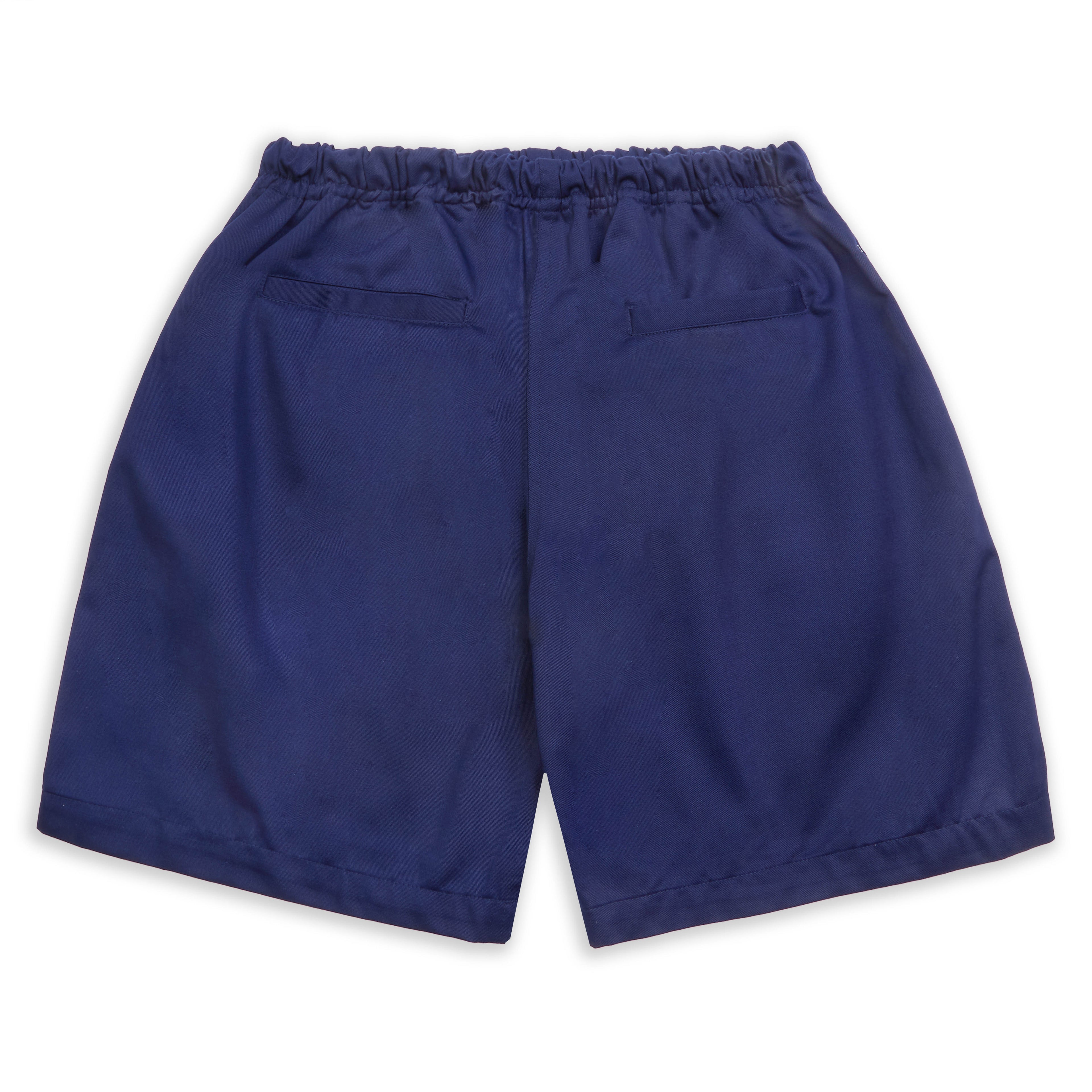 Cotton Twill Shorts - Royal Blue