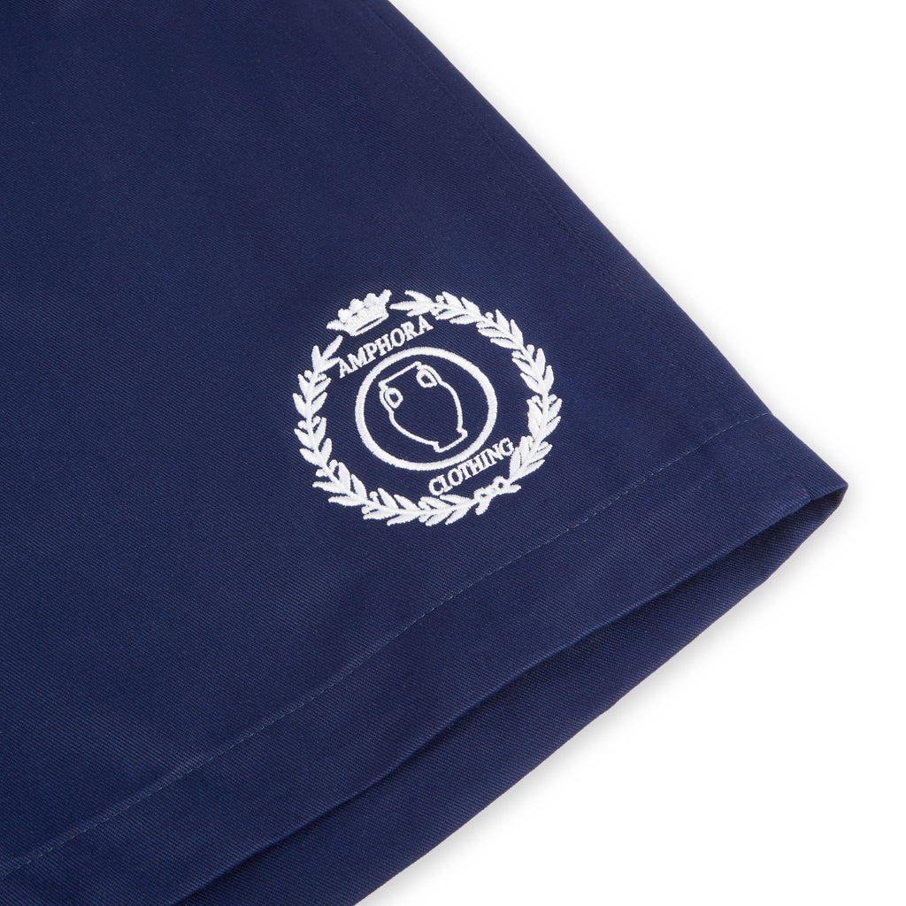 Cotton Twill Shorts - Royal Blue
