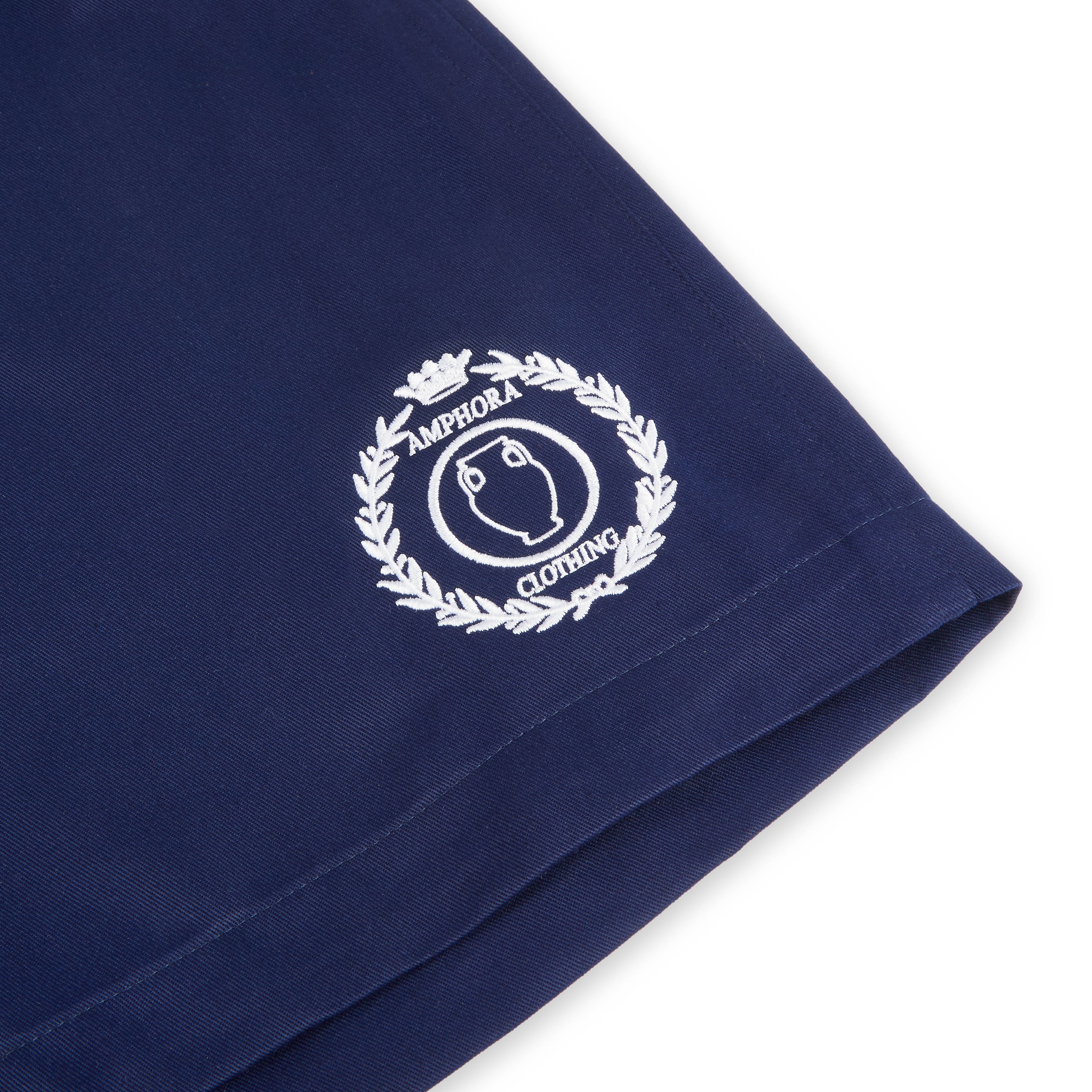 Cotton Twill Shorts - Royal Blue