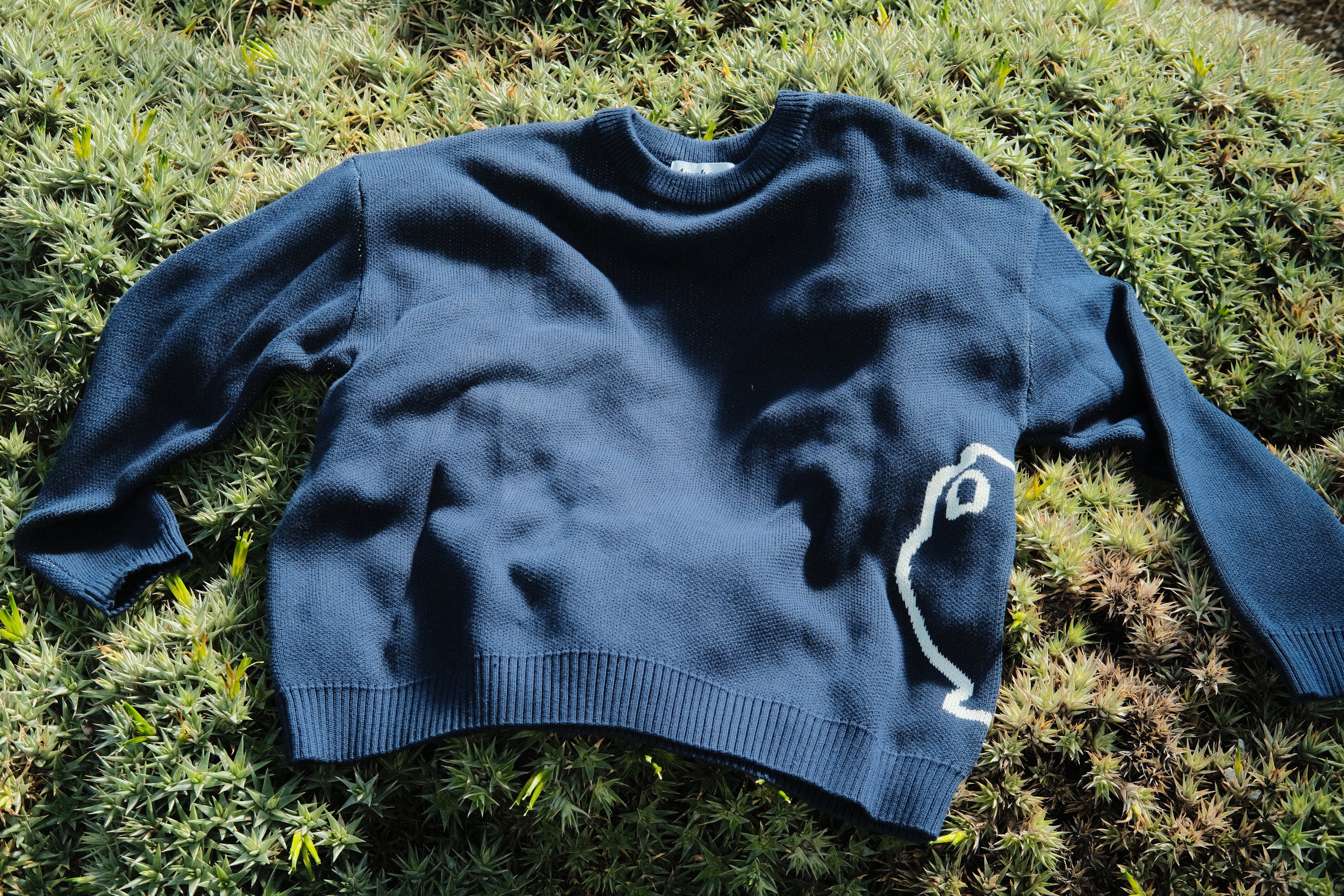 Midnight blue Knitted Jumper