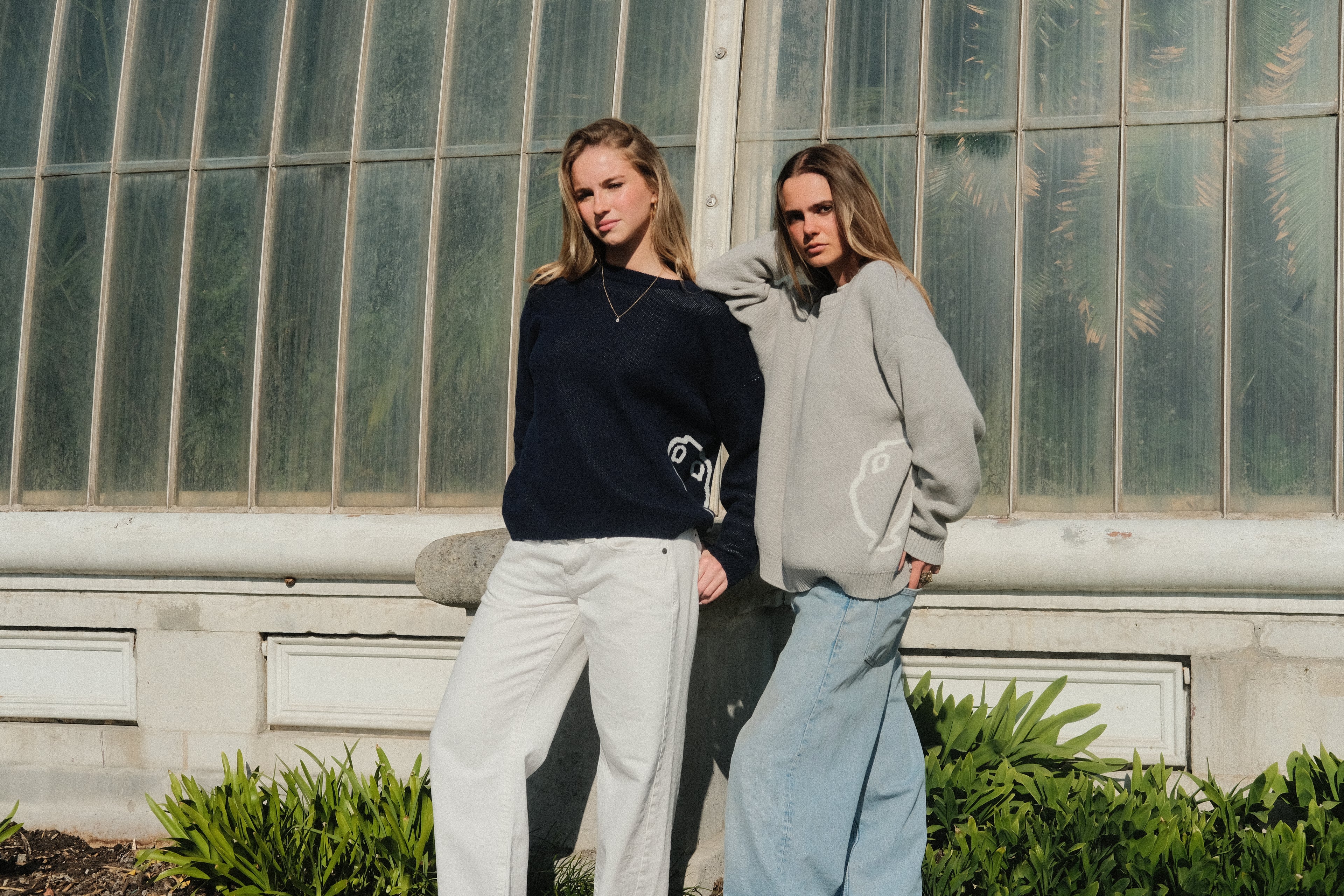 Oat Grey Knitted Jumper