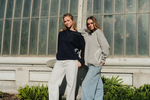 Amphora Oat Grey Knitted Jumper