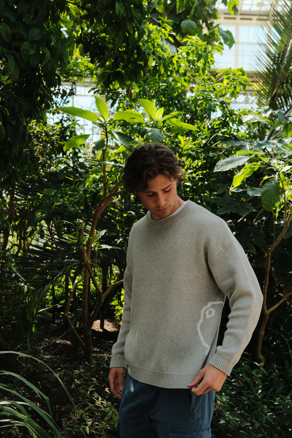 Oat Grey Knitted Jumper