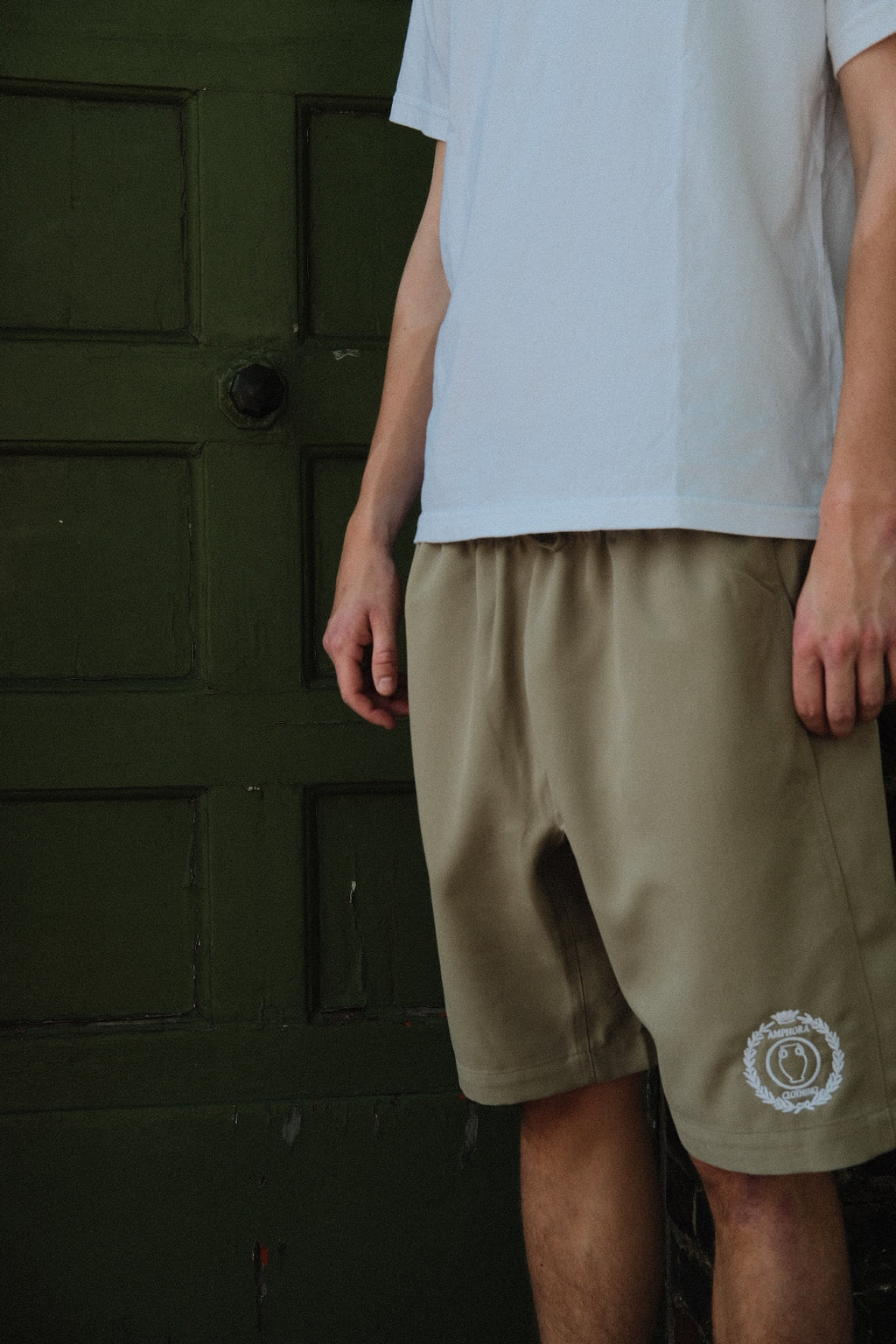 Cotton Twill Shorts - Light Khaki