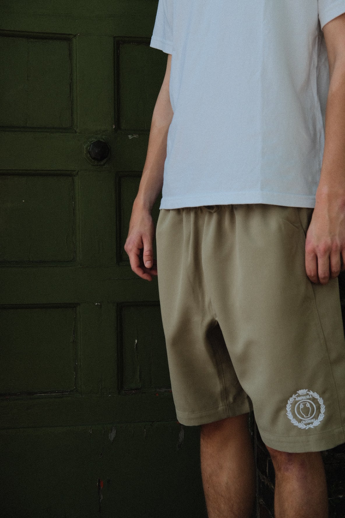 Cotton Twill Shorts - Light Khaki